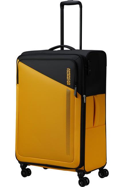 DARING DASH Carro extensible grande amarillo negro - Trolley Semirr&iacute;gidos