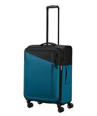AMERICAN TOURISTER DARING DASH Carro expandible mediano azul negro - Trolley Semirrígidos - 6