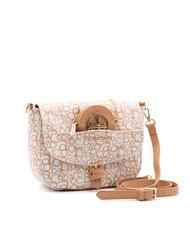 ROCCOBAROCCO GIADA bolsa de hombro blanco/piel de vaca - Bolsos Mujer - 2