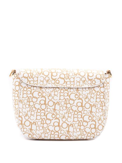 GIADA bolsa de hombro blanco/piel de vaca - Bolsos Mujer