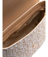 ROCCOBAROCCO GIADA bolsa de hombro blanco/piel de vaca - Bolsos Mujer - 4