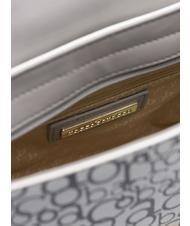 ROCCOBAROCCO GIADA bolsa de hombro gris blanco - Bolsos Mujer - 4