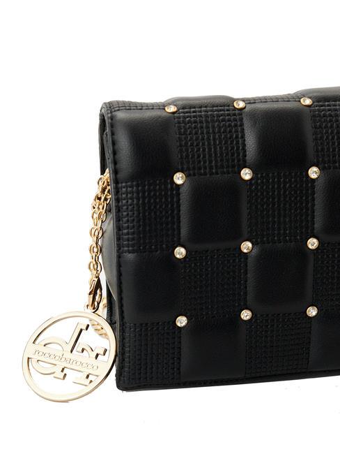 DIAMANTE  Mini bolso de hombro/bandolera negro - Bolsos Mujer