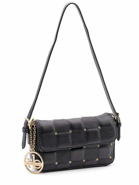DIAMANTE Mini bolso bandolera, con bandolera negro - Bolsos Mujer
