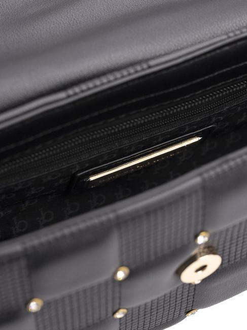 DIAMANTE  Bolso de hombro, con bandolera negro - Bolsos Mujer