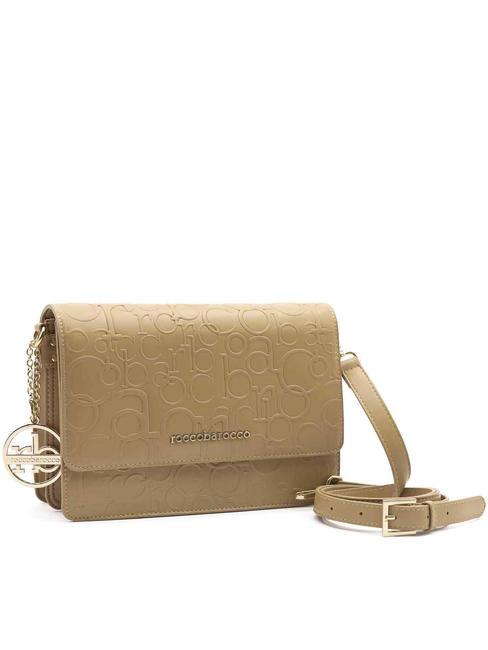 RUBINO Bolso bandolera con solapa cuero - Bolsos Mujer