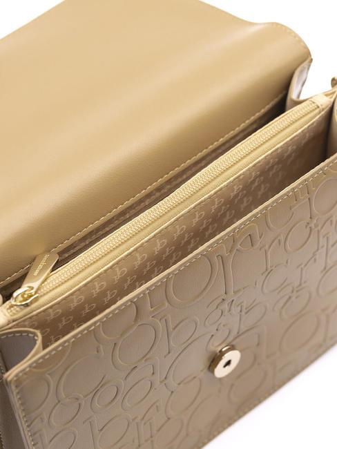 RUBINO Bolso bandolera con solapa cuero - Bolsos Mujer