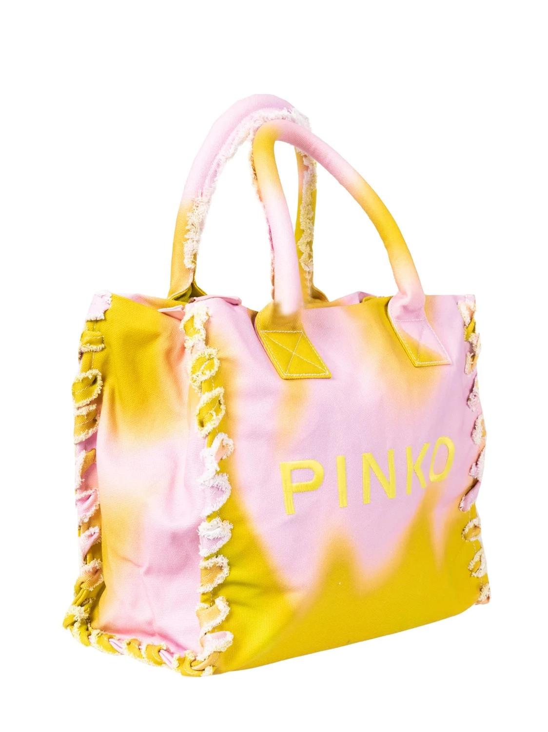 Bolso pinko rosa best sale