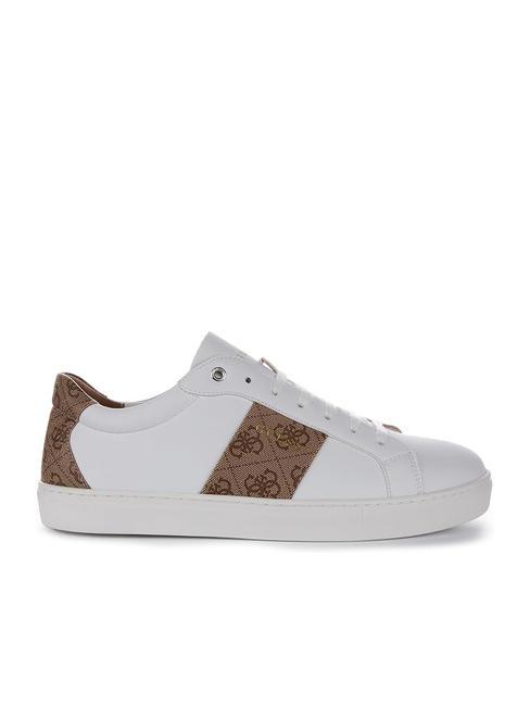 TODA zapatillas bajas Blanco / marr&oacute;n - Zapatos Mujer