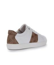GUESS TODA zapatillas bajas Blanco / marr&oacute;n - Zapatos Mujer - 3