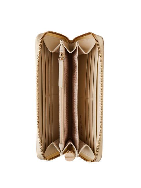 CLASSICA Cartera con cremallera alrededor manzanilla - Carteras Mujer