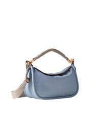 BORBONESE HORSEBACK NYLON Bolso de mano con bandolera topacio/gris claro - Bolsos Mujer - 2