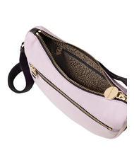 BORBONESE ECO LINE NYLON Bolso bandolera mini luna hortensia/op natural - Bolsos Mujer - 5