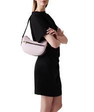 BORBONESE ECO LINE NYLON Bolso bandolera mini luna hortensia/op natural - Bolsos Mujer - 6