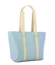BORBONESE SHOPPER MEDIUM ECO LINE Bolsa de la compra topacio/gris claro - Bolsos Mujer - 2