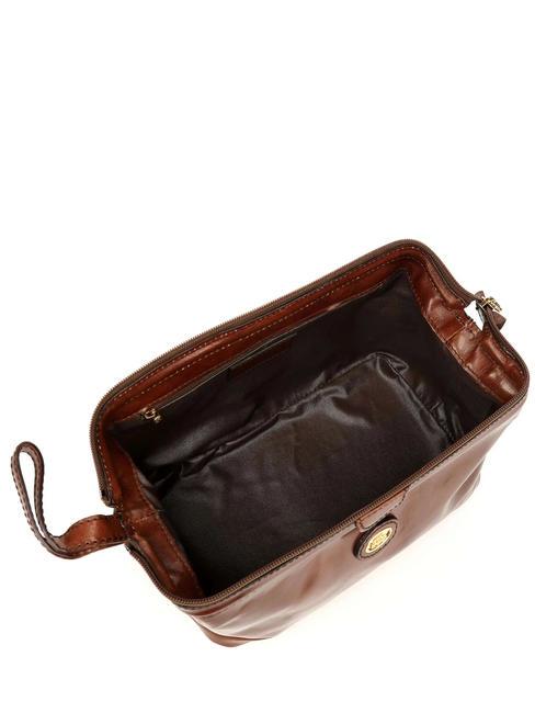 STOVIA Belleza del cuero BROWN - Neceser