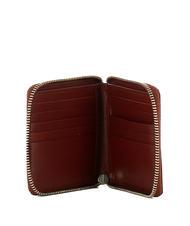 THE BRIDGE PITIGLIANO Billetera de cuero Marrón / Paladio - Carteras Hombre - 2