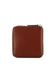 THE BRIDGE PITIGLIANO Billetera de cuero Marrón / Paladio - Carteras Hombre - 3