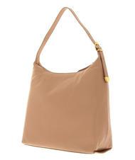 COCCINELLE GLEEN Bolso hobo de piel granulada tostado - Bolsos Mujer - 3