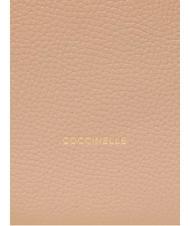 COCCINELLE PRISCILLA Bolso bandolera, en piel tostado - Bolsos Mujer - 4
