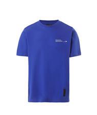 NORTH SAILS MASERATI Camiseta de algod&oacute;n con estampado azul el&eacute;ctrico - camiseta - 4