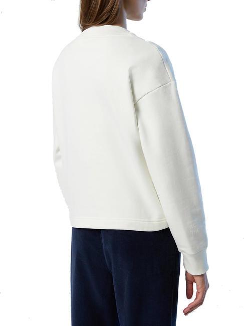 CHANGE IS POSSIBLE Sudadera de algodón Malvavisco - Sudaderas de mujer