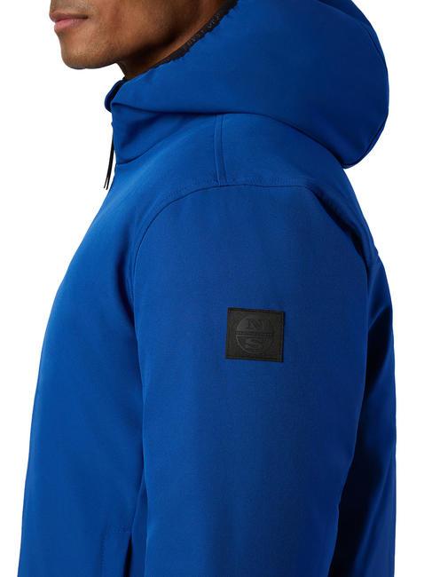 HOBART chaqueta con capucha oc&eacute;ano azul - Chaquetas de plumas para hombre