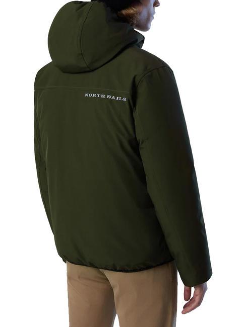 HOBART chaqueta con capucha noche del bosque - Chaquetas de plumas para hombre