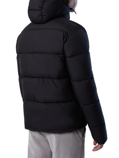BEAM PUFFER chaqueta con capucha negro - Chaquetas de plumas para hombre