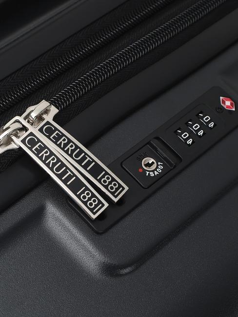 1881 Carro expandible mediano negro - Trolley R&iacute;gidos