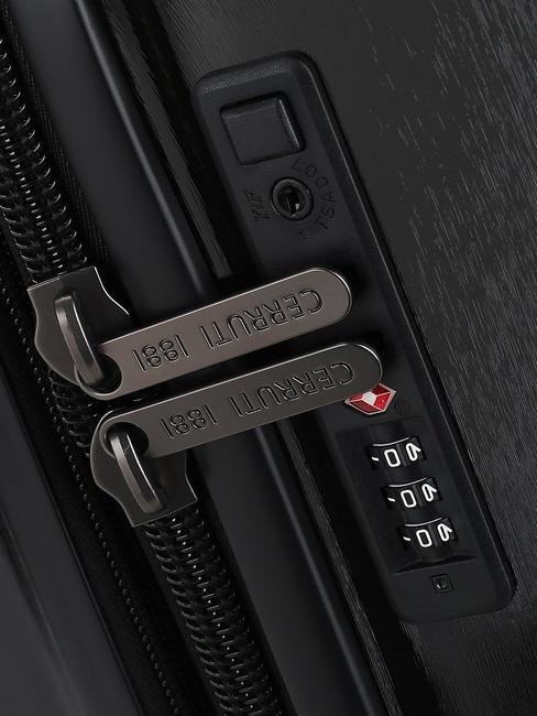 1881 Carro expandible mediano negro - Trolley Rígidos