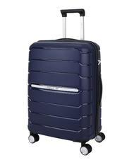 CERRUTI 1881 Carro de tama&ntilde;o mediano azul - Trolley Semirr&iacute;gidos - 3