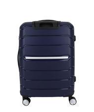 CERRUTI 1881 Carro de tama&ntilde;o mediano azul - Trolley Semirr&iacute;gidos - 5