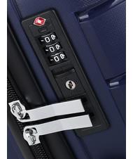 CERRUTI 1881 Carro de tama&ntilde;o mediano azul - Trolley Semirr&iacute;gidos - 6