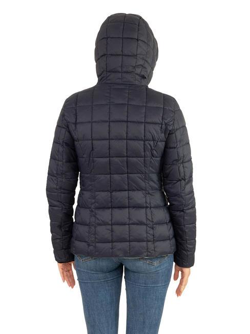 SCIRE NY DOUBLE Plum&iacute;fero de doble cara con capucha. bosque oscuro - azul grafito - Chaquetas de plumas de mujer