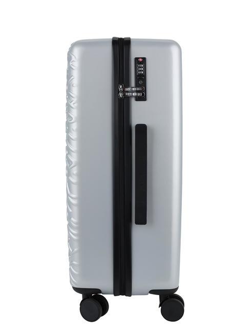 YUGINE Carro de tamaño mediano Gris - Trolley Rígidos