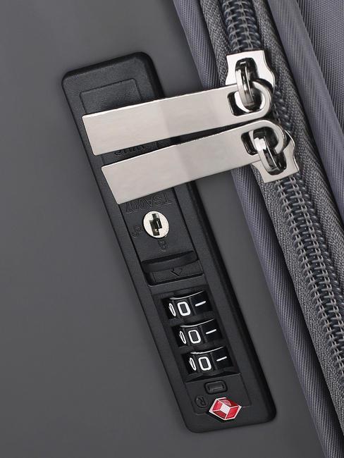 AUDRIK Carro de tamaño mediano Gris - Trolley Semirrígidos