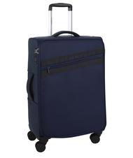 BIKKEMBERGS AUDRIK Carro de tamaño mediano azul - Trolley Semirrígidos - 3