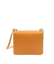 COCCINELLE ANNE Mini bolso con solapa de piel martillada pimenton - Bolsos Mujer - 3