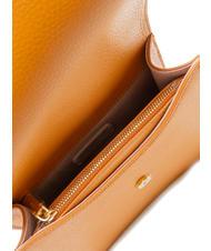 COCCINELLE ANNE Mini bolso con solapa de piel martillada pimenton - Bolsos Mujer - 6