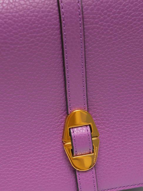 COSIMA Bolso bandolera de piel martillada dalia - Bolsos Mujer