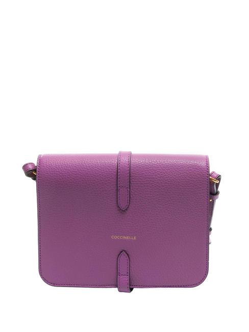 COSIMA Bolso bandolera de piel martillada dalia - Bolsos Mujer