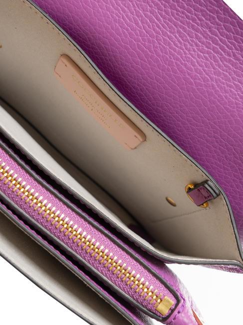 COSIMA Bolso bandolera de piel martillada dalia - Bolsos Mujer