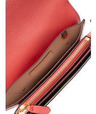 COCCINELLE COSIMA Bolso bandolera de piel martillada arándanos - Bolsos Mujer - 6