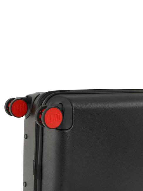 SIGNATURE Carro para equipaje de mano negro rojo - Equipaje de mano