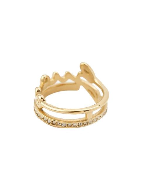 SAY MY NAME Anillo con circonitas oro amarillo - Anillos