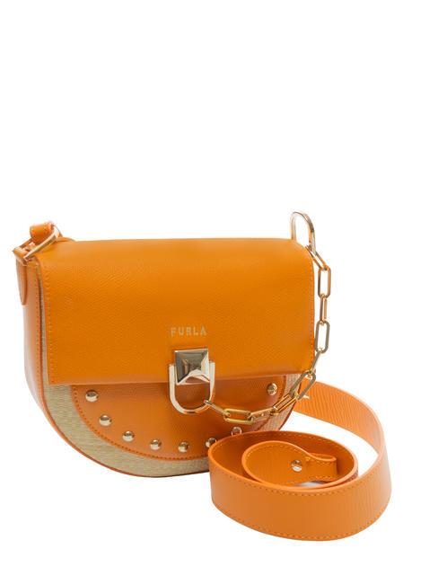 MISS MIMI Mini bolso de hombro mandarina+desierto - Bolsos Mujer