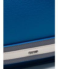 FURLA GIOVE embrague nirvana doble azul klein f+negro - Bolsos Mujer - 3