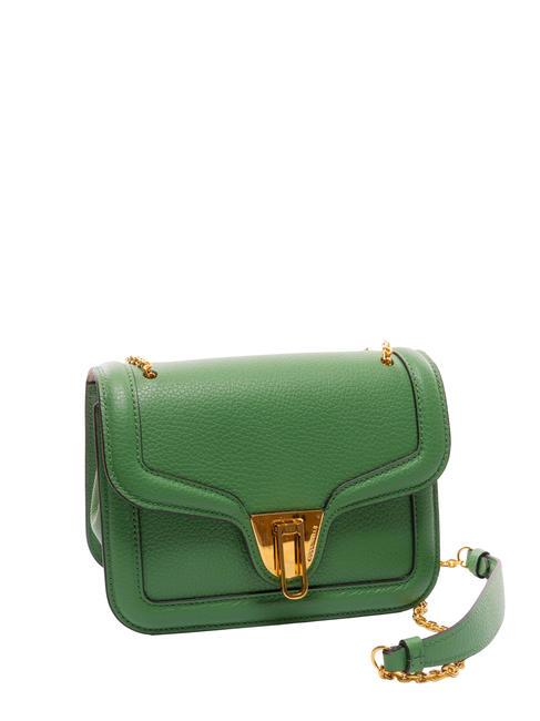 NEW MARVIN TWIST Bolso micro bandolera, en piel. menta - Bolsos Mujer