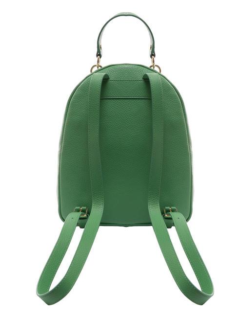ALPHA Mochila de piel martillada menta - Bolsos Mujer